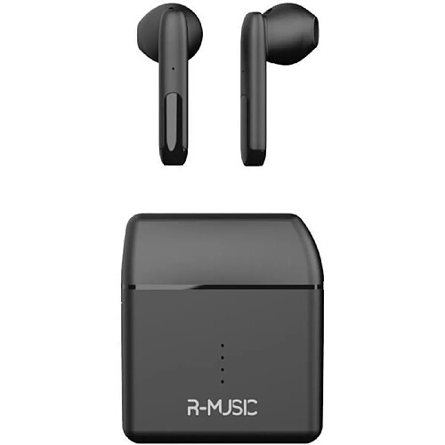 R-MUSIC RM481726 MIRA - Ecouteur True Wireless Earbuds - Black