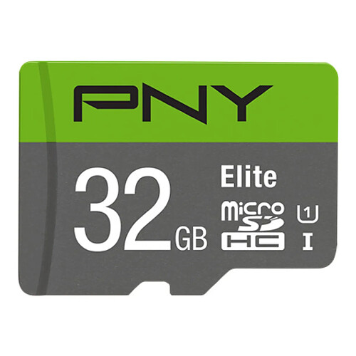 PNY Carte mémoire Micro SDXC Elite 32 Go - P-SDU32GU185GW