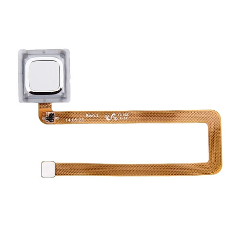 Wewoo Pièce détachée pour Huawei Ascend Mate argent 7 Capteur d'Empreinte Digitale Câble flexible Flex Cable