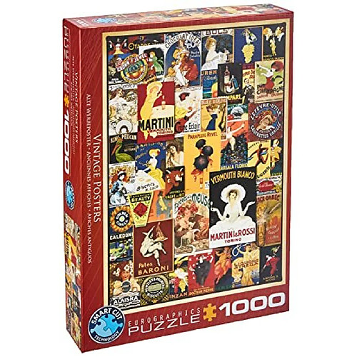 Eurographics Vintage Posters Jigsaw Puzzle (1000 piAces)