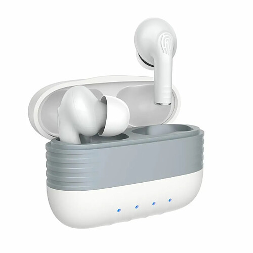 Paris Prix Écouteurs sans Fil Bluetooth Earbox Blanc