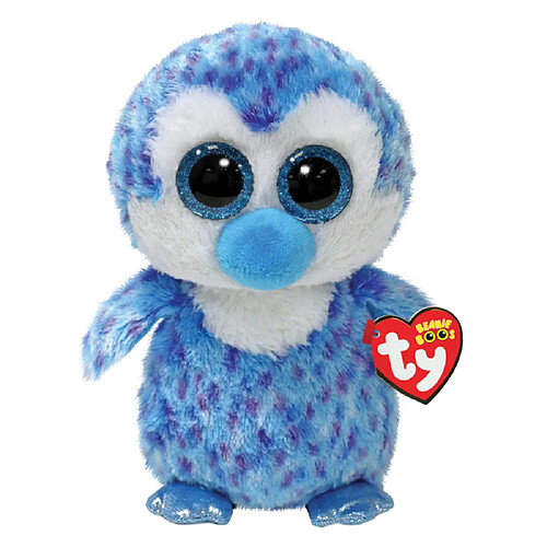 TY36372 peluche- beanie boo s small- Tony le pingouin