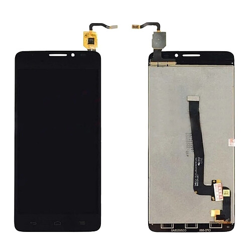 Wewoo Pour Alcatel One Touch Idol noir X + / 6043 / 6043D pièce détachée LCD Écran + Tactile Digitizer Assemblée