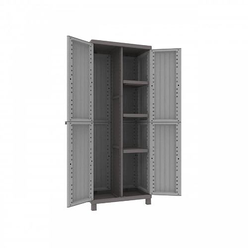 Webmarketpoint Armoire Résine 2 Portes Cm. 68 x 39 x 170h Éponge