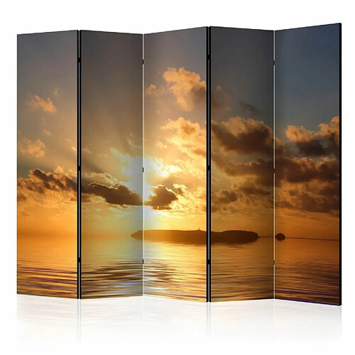 Paris Prix Paravent 5 Volets Sea Sunset 172x225cm