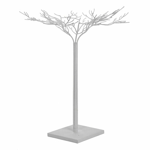 Paris Prix Arbre Décoratif en Métal Féerique 80cm Blanc