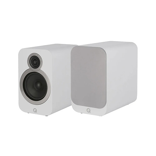 Q Acoustics 3020i Blanc Mat - Enceintes Bibliothèques (la paire)