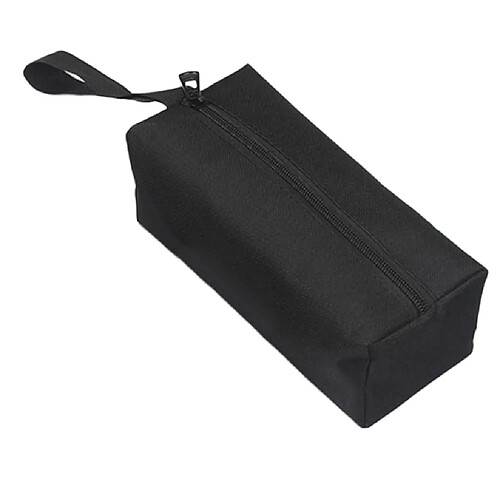 Organisateur de pochette en tissu Oxford multifonctionnel Sac Noir L 600D