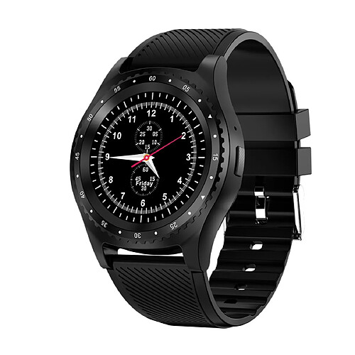 Wewoo Montre connectée Smartwatch L9 avec écran couleur TFT de 1,5 pouceCarte SIM de soutien / carte Micro SD 32 Go / Fonction caméra à distance / Surveillance du sommeil / Rappel de sédentarité Noir