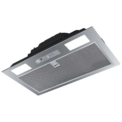 FBI 525 XS Hotte 118W 70dB 390m³/h 3 Vitesse Boutons et Curseur de Contrôle Éclairage LED Métal Gris