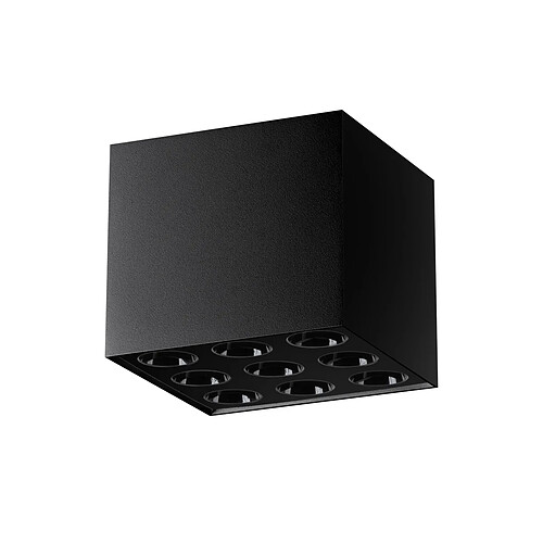 Sollux Downlight minimaliste monté en surface noir