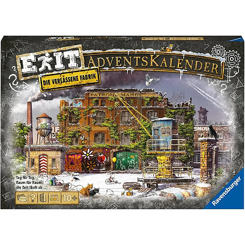 Ravensburger Puzzle - Calendrier de l'Avent de sortie "L'usine abandonnée"