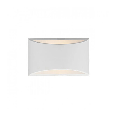 Luminaire Center Applique murale Hove blanc et plâtre 1 ampoule