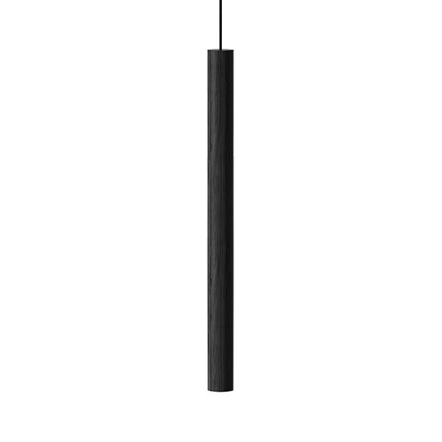 CHIMES-Suspension tube bois H44cm chêne noir Umage (Vita Copenhagen) - designé par Asger Risborg Jakobsen