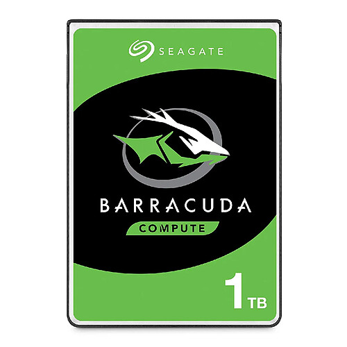 Seagate Technology Seagate 1 TB BarraCuda Disque dur interne 2.5`` (5400rpm, 128MB cache, SATA 6Gb/s, ST1000LMZ48/LM048)