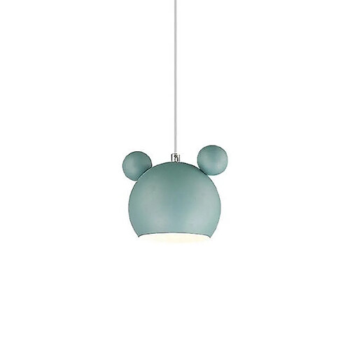 Universal Applique nordique aluminium mickey hills chambre d'enfant s'allume luminaire applique moderne pour l'intérieur E27 luminaire créatif (suspendu vert)