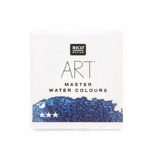 Rico Peinture Aquarelle - Bleu de Prusse - 1/2 godet