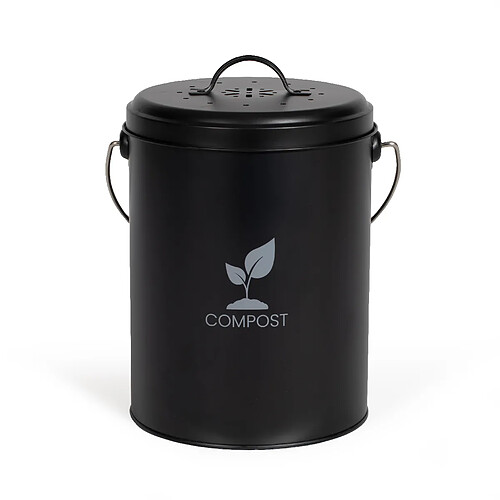 Seau à compost de cuisine 6 l - mes154n - LIVOO