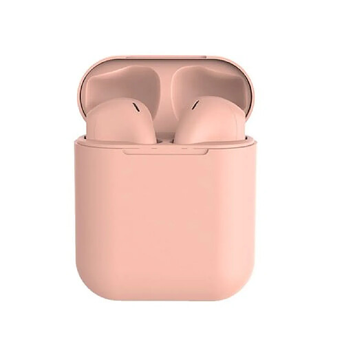 Écouteur Bluetooth inpods12 Twins Micro intra-auriculaire stéréo sans fil 5.0 - Rose