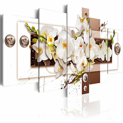 Paris Prix Tableau Imprimé Flowery Installation 50 x 100 cm