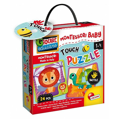 Lisciani Puzzle Montessori Baby Touch puzzle