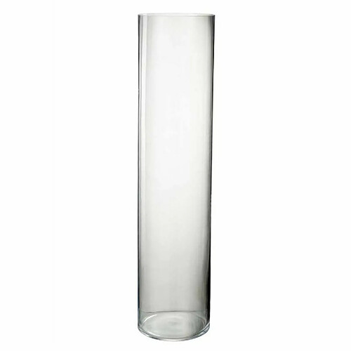 Paris Prix Vase Design en Verre Buis 68cm Transparent