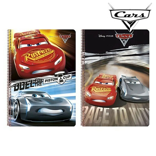 Cahier à Spirale Cars A4