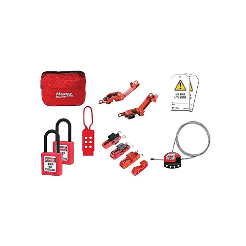 Master Lock Kit de consignation générale électrique et de fluides