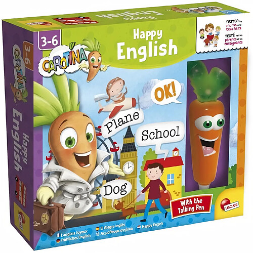 LISCIANI GIOCHI Carotina Parlante - Happy English