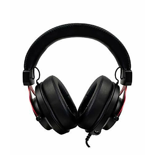 Arozzi Casque Gamer filaire Aria (Noir/Rouge)