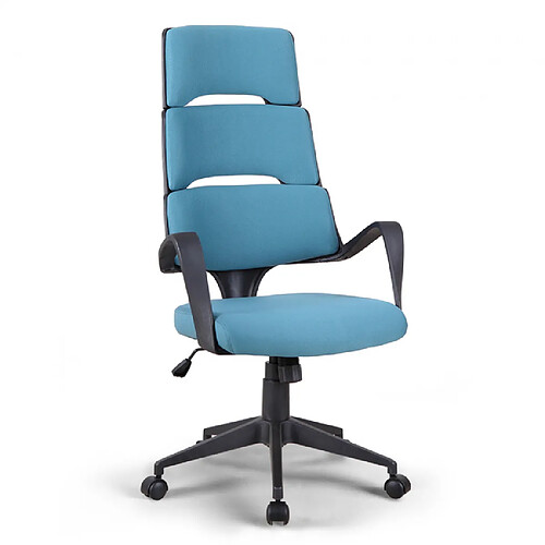 Franchi Chaise de bureau ergonomique réglable en hauteur en tissu Motegi OCEAN