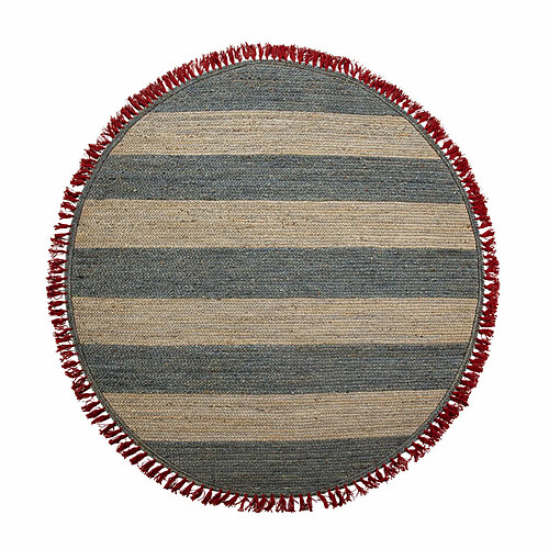 Tapis Thai Natura Michigan Rouge Gris Naturel 200 x 200 cm