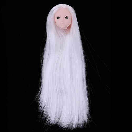 1/6 femme Bjd poupée blanche tête de cheveux sculpter les parties du corps de la poupée à rotule accs