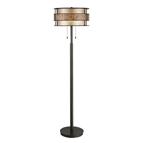 Elstead Lighting Lampadaire 2 Lumières Renaissance Cuivre