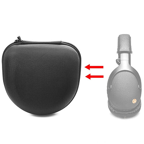 Wewoo Coque Sac de protection de stockage pour casque Bluetooth basses lourdes moniteur Marshall taille: 16,7 x 15,6 x 7,9 cm