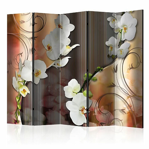 Paris Prix Paravent 5 Volets Orchid 172x225cm