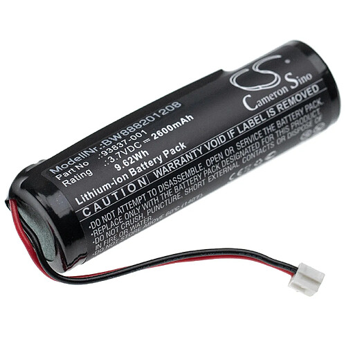 vhbw Batterie remplacement pour Wahl 93837-001 pour rasoir tondeuse électrique (2600mAh, 3,7V, Li-ion)