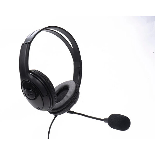 Casque filaire Tellur Basic PCH2, microphone, commande filaire, USB, noir