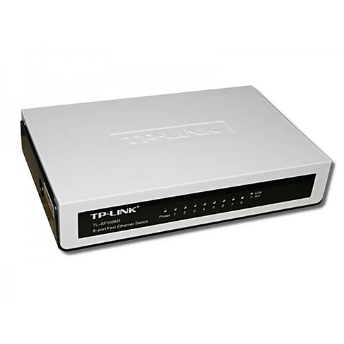 TP-LINK Switch 8 ports 10/100Mbps (TL-SF1008D)