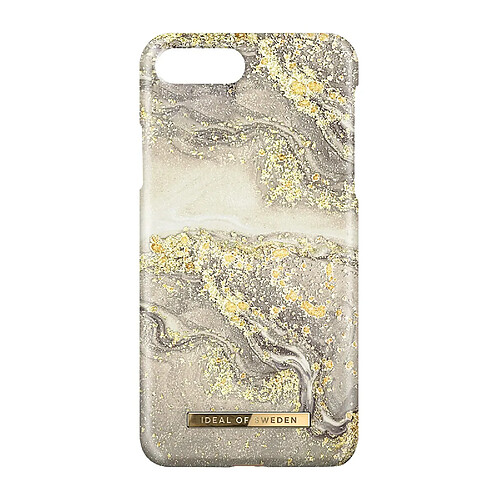 Coque iPhone 6, 6S, 7, 8, SE 2020, SE 2022 Sparkle Greige Marble Ideal of Sweden