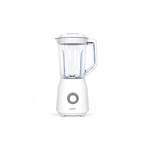 Blender 1.5l 600w inox blanc - DOP242W - LIVOO