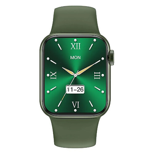 Yonis Montre Connectée Or Écran Couleur Silicone IP67 Bluetooth 5.2