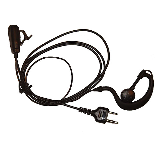 vhbw Casque d'écoute pour Alan / Midland LXT-435, M24, M48, M99, Ocean radio walkie Talkie PTT