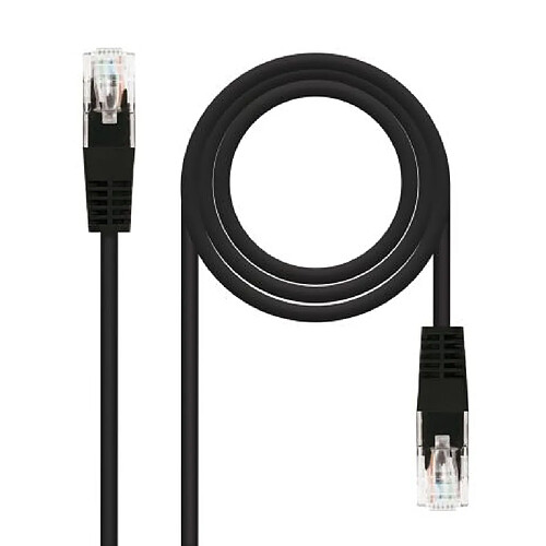 ? Câble réseau Utp Patch Cord Rj45 Cat 5E - 0,5 M · Noir