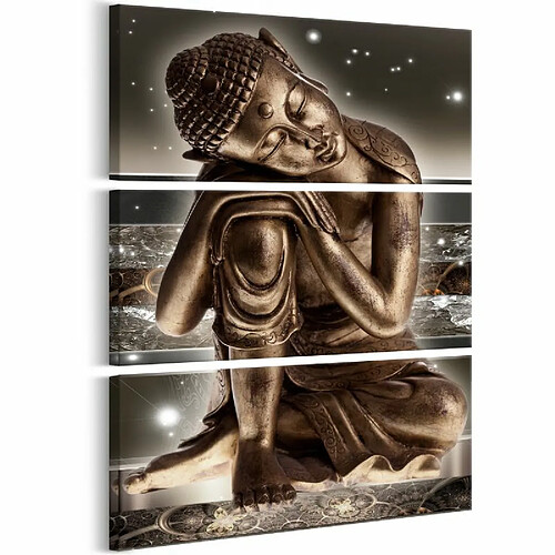 Paris Prix Tableau Imprimé Buddha at Night 80 x 120 cm