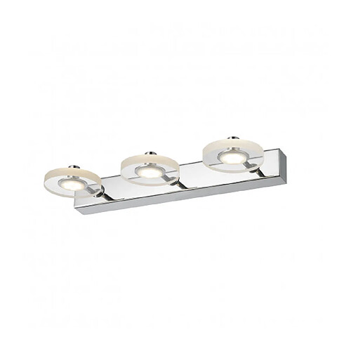 Luminaire Center Applique murale moderne Harmony Chrome en métal