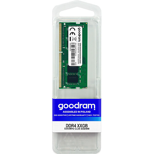 Mémoire RAM GoodRam GR2666S464L19 16 GB RAM CL19