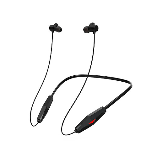 LUUCOZK Écouteurs Bluetooth 5.2 tour de cou sans fil pour appels - Noir