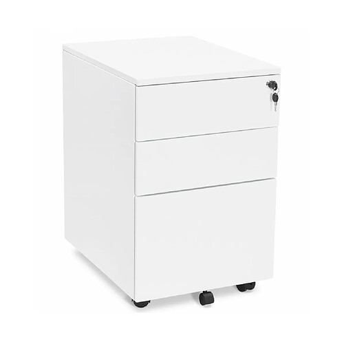 Kokoon Design Mobilier bureau OFFICIO WHITE 61x52x40 cm