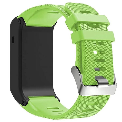 Wewoo Bracelet pour montre connectée Dragonne Sport en silicone Garmin Vivoactive HR Vert